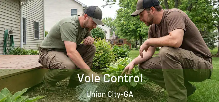Vole Control Union City-GA